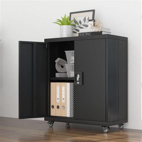 steel cabinet on wheels|metal office cabinet with wheels.